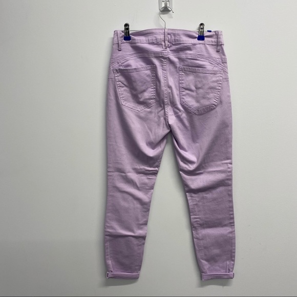 ✨NEW✨ LOW WAIST PURPLE SKINNY JEANS - Picture 7 of 8